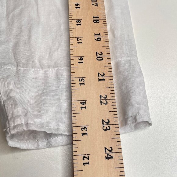 Cupcake International Linen Ombre Topper With Acrylic Buttons, L - Picture 12 of 12